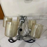 لوستر ۵شاخه فلزی ۳عدد