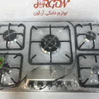 گاز رومیزی استیل ۵ شعله