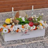 هفتسین عروس هفت سین عیدی میوه آرایی