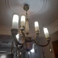لوستر هشت شاخه ۲ عدد .سه شاخه ۱عدد