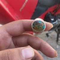 انگشتر فیروزه شجر و باباقوری و شرف شمس