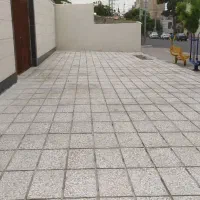 اجرای سنگ فرش و واش بتن و جدول کاری