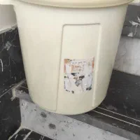 سطل در دار پلاستیکی