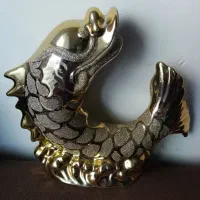 مجسمه سرامیکی ماهی