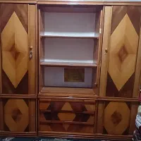 کمد سه تیکه با چوب گردو اصل  جلا داده شده
