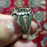 رکاب انگشتر نقره مردانه