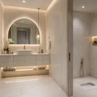 بازسازی ساختمان - اشپزخانه - حمام و دستشویی - حیاط