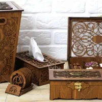 وسایل چوبی لیزری(کاربردی و تزئینی)