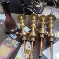 تنه قلیان تمام برنجی