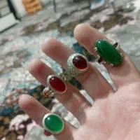 فروش ۴عددانگشتر.نقره