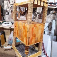 خانه چوبی گربه ikeawood