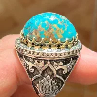 انگشتر فیروزه سنگین