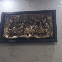تابلو پی استر شام اخر قاب چوبی