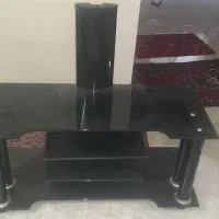 میز  tv شیشه ای