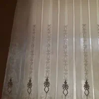 پرده حریر با زیرش  زیبا و خوشگل فقط 1200