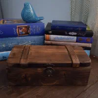 جعبه چوبی گنج