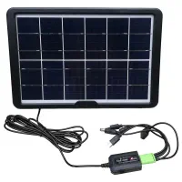 پنل خورشیدی سی‌سی لمپ مدل CL-680 توان 8 وات