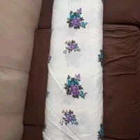 یک طاقه پارچه نخی گلدار ۴۰ متر