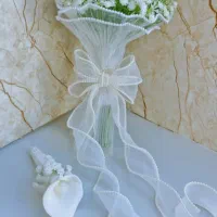 انواع دسته گل عروسی و حنابندان و عقد تشریفات نشمیل