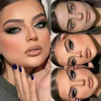 میکاپ عروس و همراه  با ضمانت ماندگاری