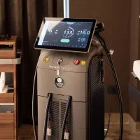 دستگاه لیزر مو زائد تیتانیوم دایود کلینیک زیبایی