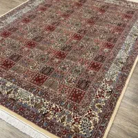 فرش ۹ متری طرح خشتی بیرجند