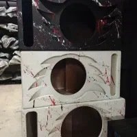 طاقچه سه بعدی و ساده باکس رنگی و طرح دار