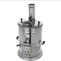 بخاری هیزمی نفتی لوله رنگی دودکش سماور زغالی