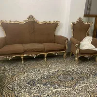 مبل سلطنتی چوب راش