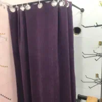 پرده اتاق پرو و استند جوراب برای مغازه