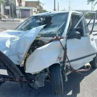 پراید وانت تصادفی