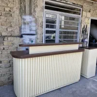 کانتر جم / میز منشی جم / میز پیشخوان جم