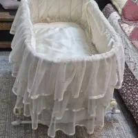 تخت کنار مادر پرنسسی دو حالته در حد نو
