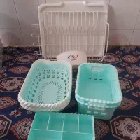 سطل زباله رب درست کردن ابچکان و سبد میوه