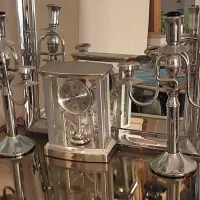 یک جفت شمعدان برنجی نو