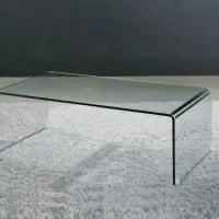 میز جلو مبلی شیشه ای