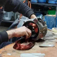 تعمیرات موتور برق دینام کولر پمپ آب
