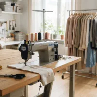 اتوکار حرفه ای و خیاط ماهر در محیط کارگاه