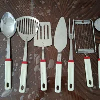 ست کفگیر و ملاقه استیل