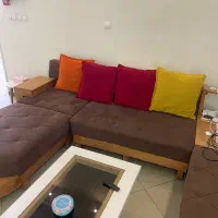 مبل ال ۷ نفره به همراه میز