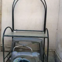 میزفرفوژه با اینه و صندلی ناهارخوری