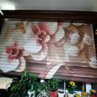 پرده زبرا سه بعدی بزرگ درحدنو