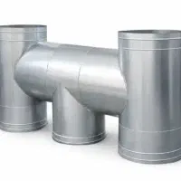 لوله گرد لوله موتورخانه هواکش دودکش آهنی جوشی فن