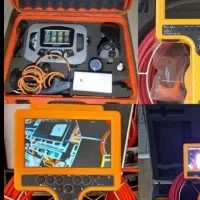 نشت یابی بادستگاه نشت یاب تصویری لوله بازکنی فنرزن