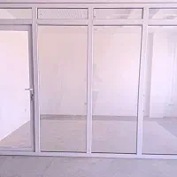 فروش پارتیشن شیشه‌ای دوجداره آلومینیومی با درب