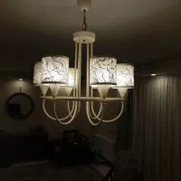 لوستر ۶ شاخه و لوستر ۳ شاخه