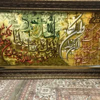 تابلو فرش تبریز کرک وابریشم