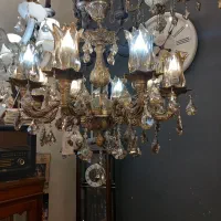 لوستر برنزی ۸ شاخه