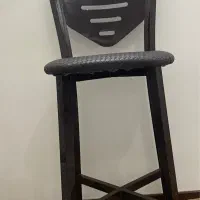 صندلی اپن غذا خوری دو عدد قهوه ای