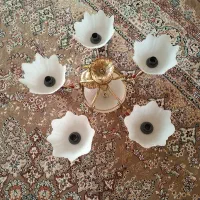 لوستر ۵شعله و۳شعله و۱دیوارکوب ۳شعله